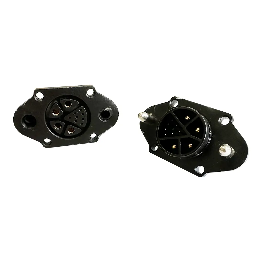 Conector flutuante para troca de bateria E-Scooter 4 + 8 pinos