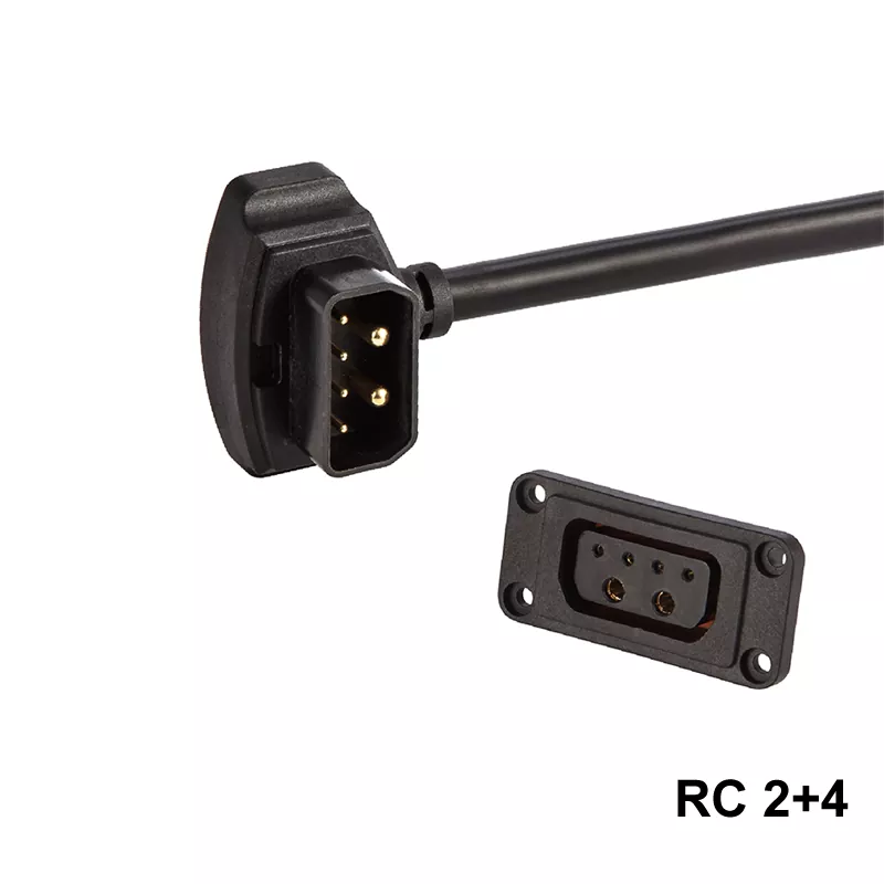 Conector E-Scooter de combinação de potência e sinal